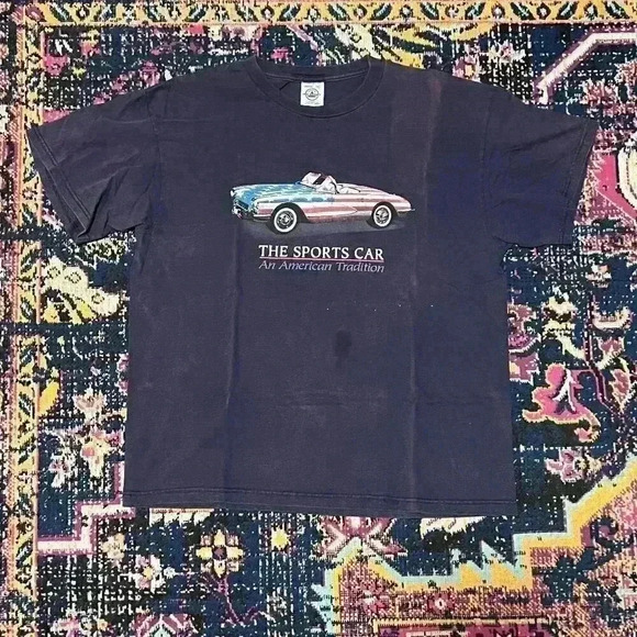 An American Tradition The Sports Car T-Shirt Size Large - Picture 1 of 1